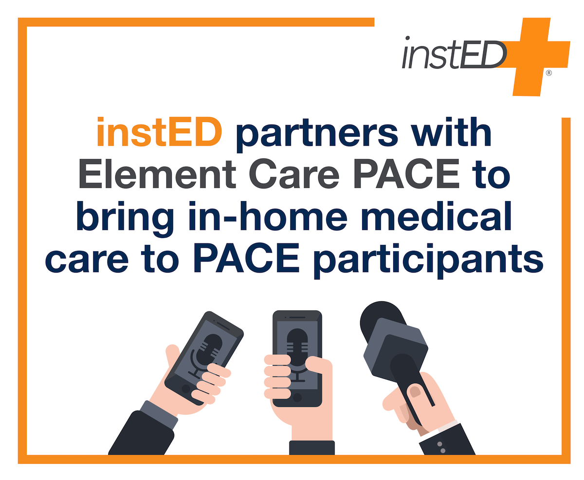 A instED faz parceria com a Element Care PACE para levar atendimento médico domiciliar aos participantes da PACE